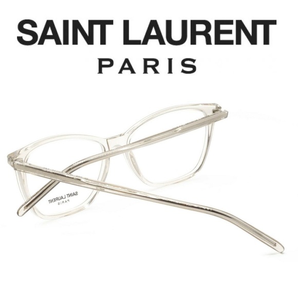 Saint Laurent • Clear Acetate Eye Glasses • NIB - Picture 4 of 9